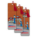 PET Bookmark w/ 3D Lenticular Images of An Animated Auto Body Shop (Blank)